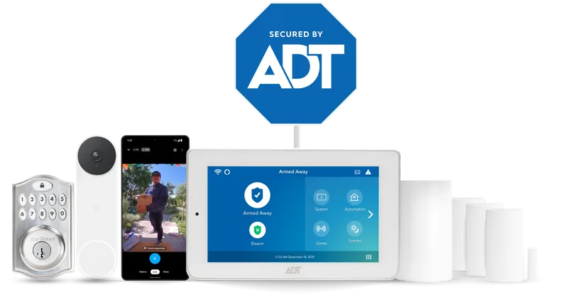 Free ADT smart home security equipment package